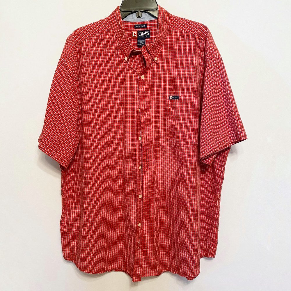 Chaps Men's Button Down Shirt Size 2X